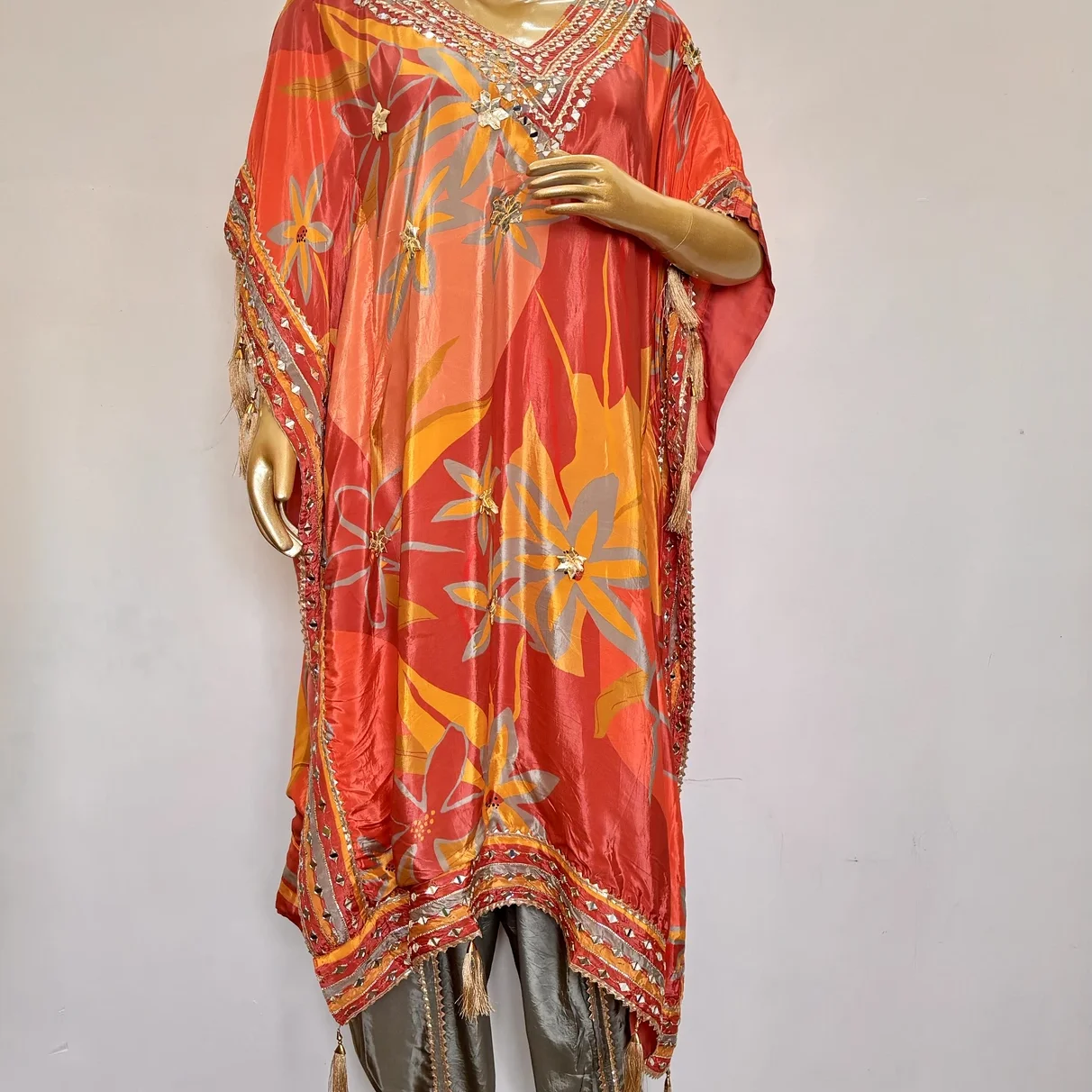 Kaftan Set - Rust