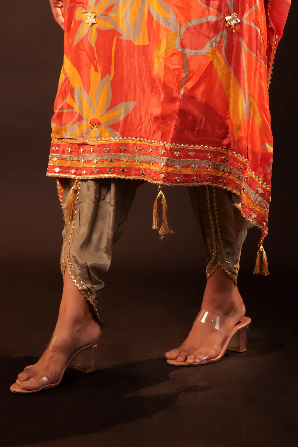 Kaftan Set - Rust