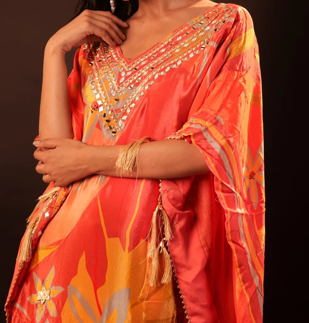 Kaftan Set - Rust